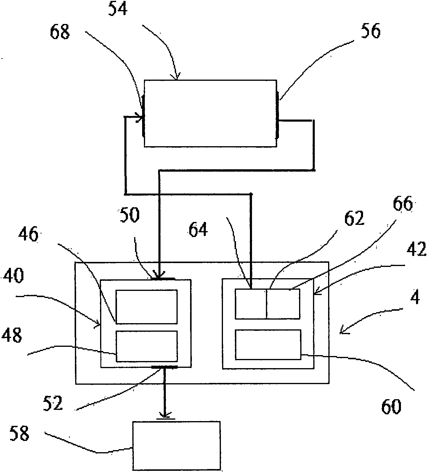 Circuit integrated chip for vehicle generator