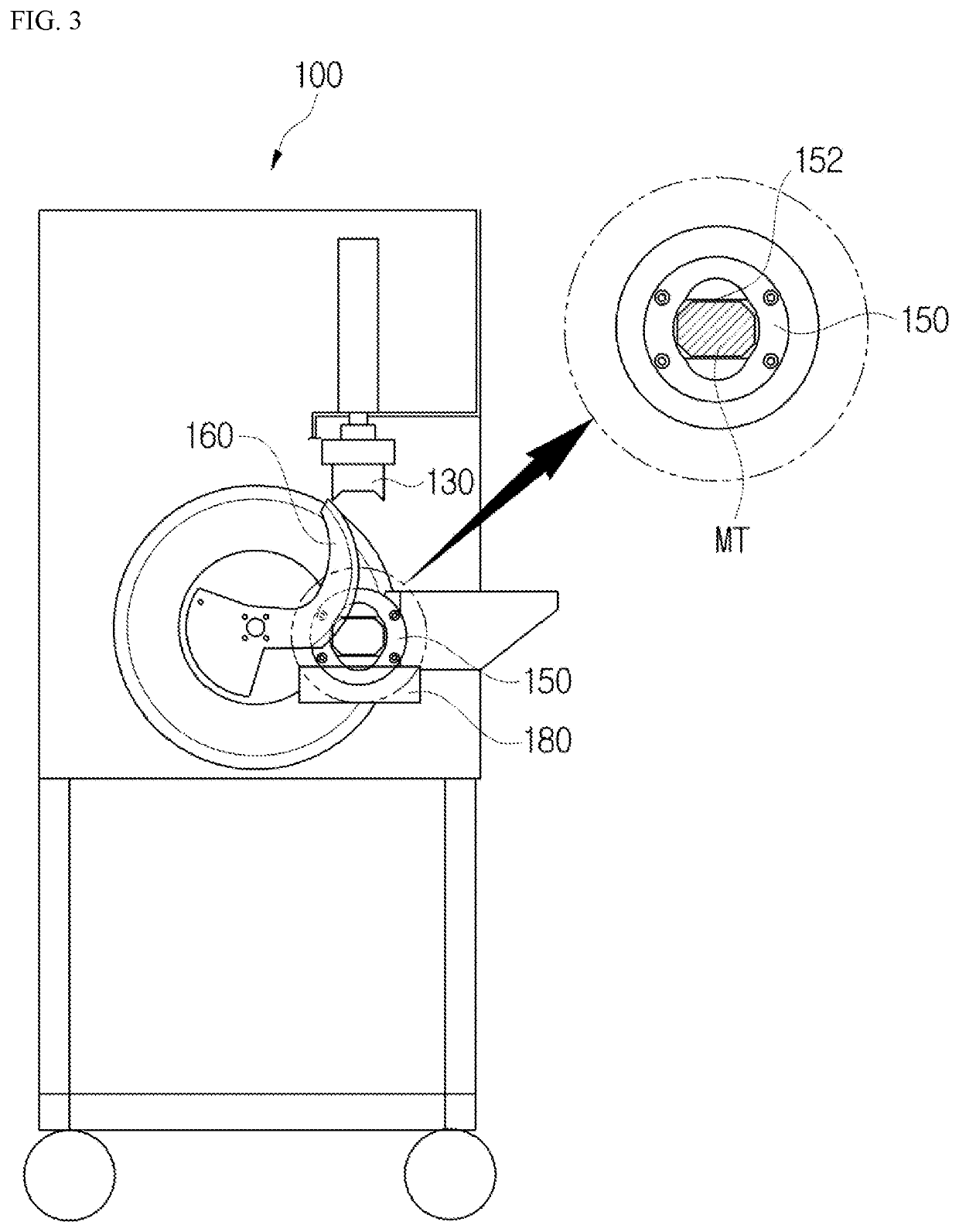 Fixed-quantity meat slicer for chilled meat