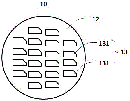 Etching mask and method for manufacturing LED by aid of same