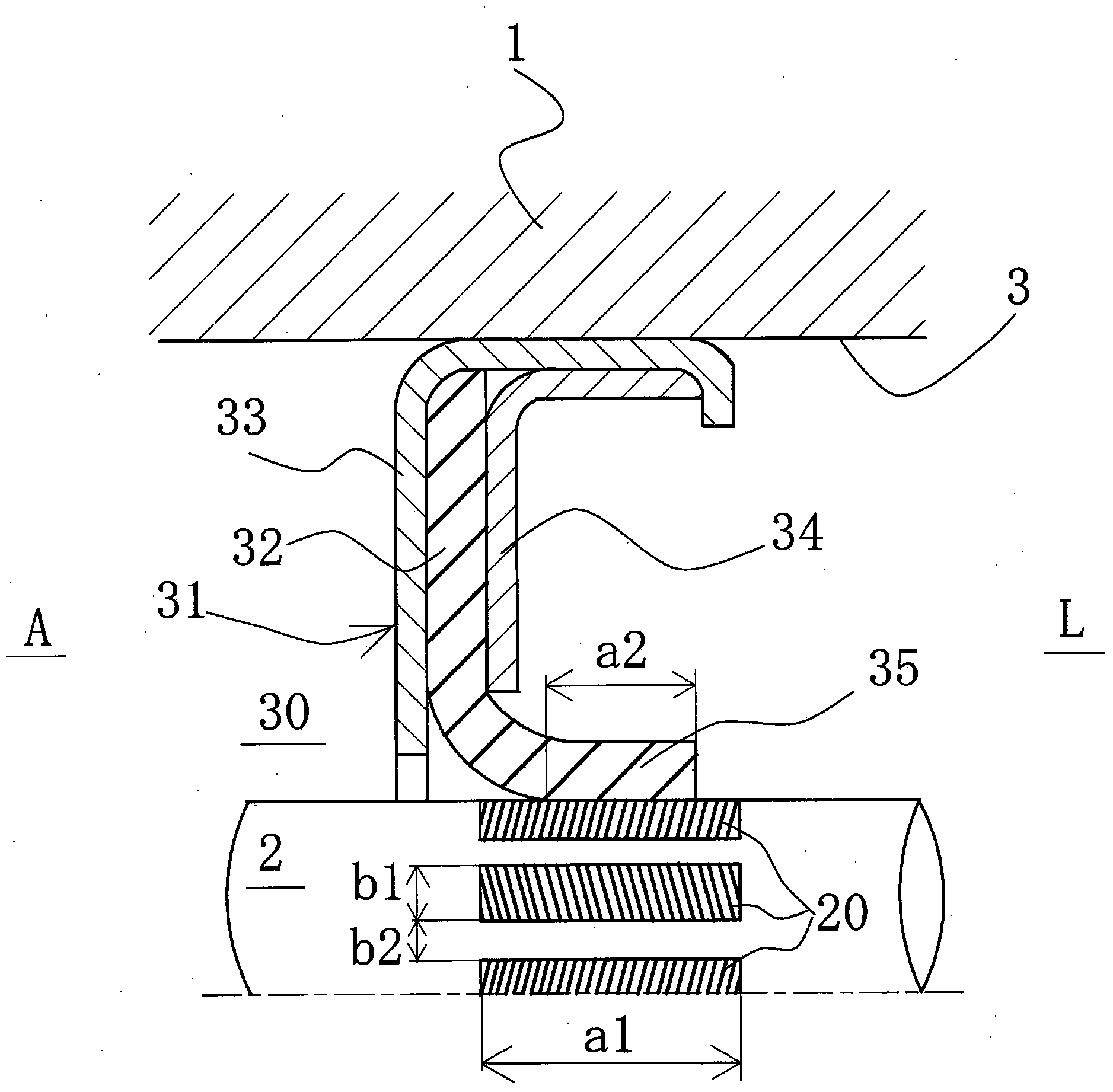 Shaft-sealing device