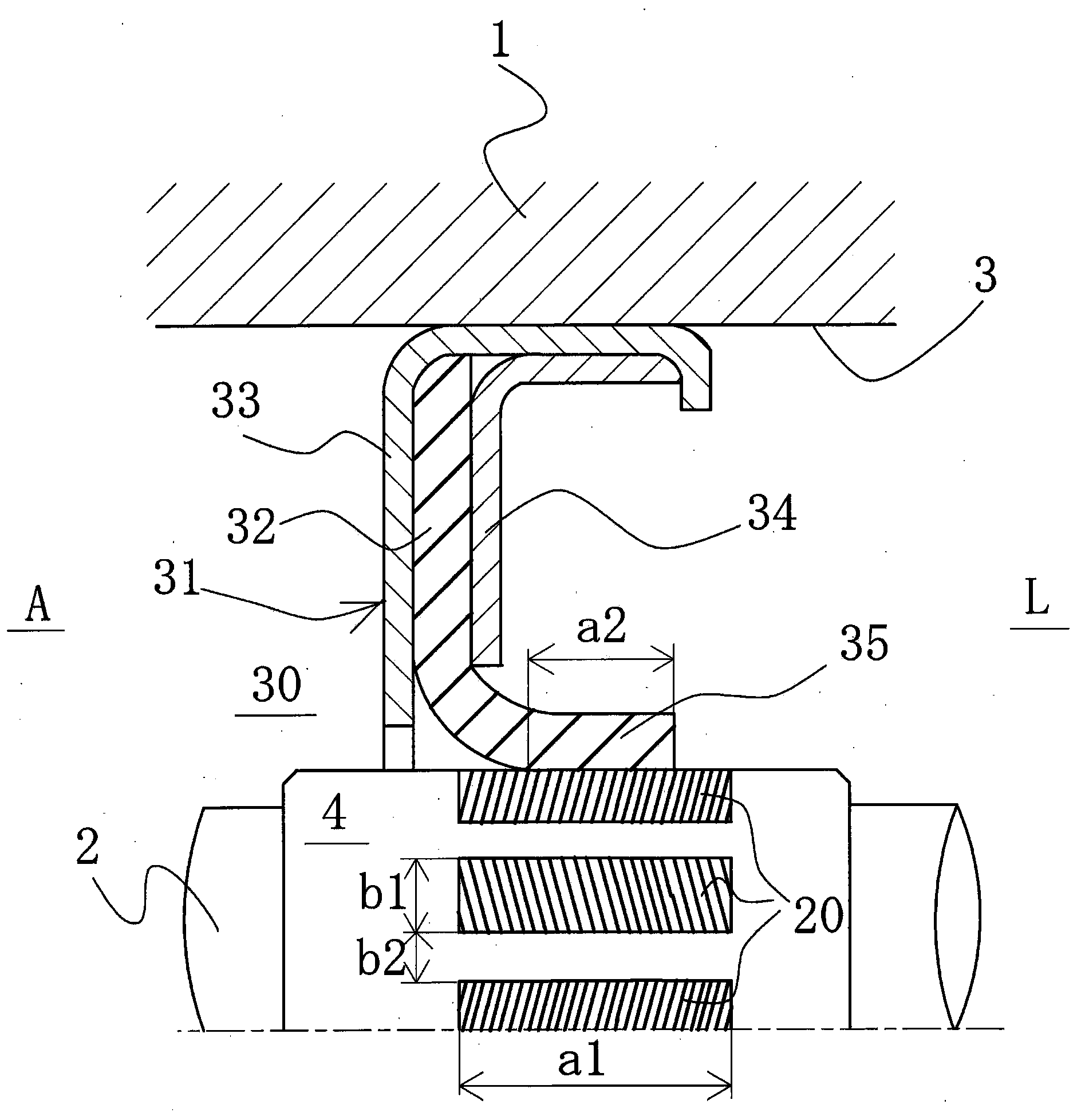 Shaft-sealing device