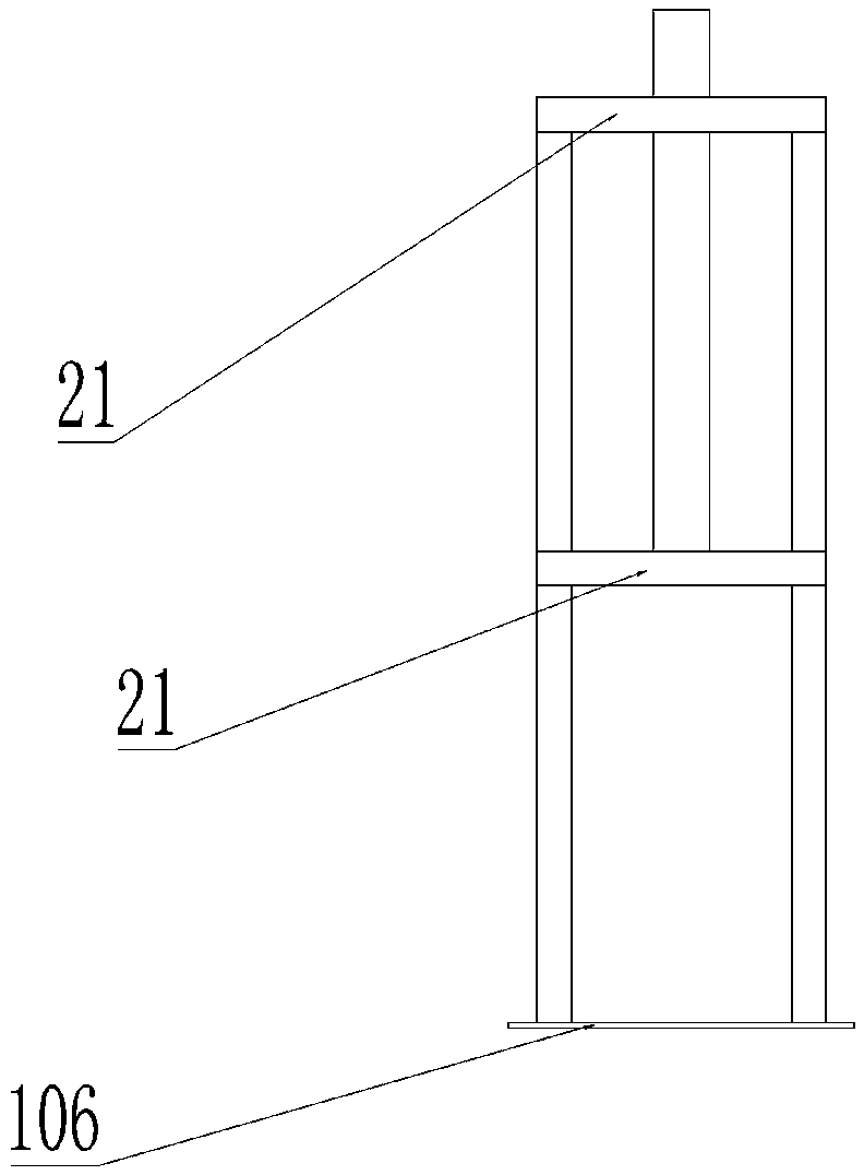 Scraping device for filter press