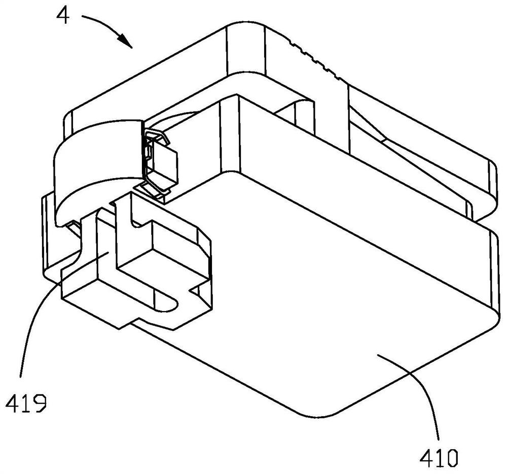 Card edge connector combination and card locking mechanism thereof