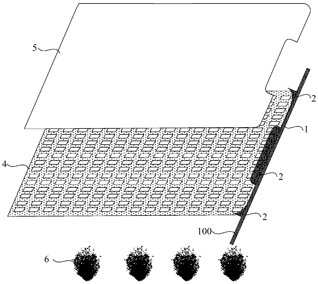 Supporting bar used for display panel, supporting device and evaporation method of display panel