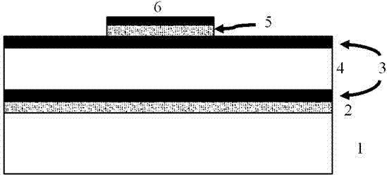 Composite film of inorganic insulating films and polyimide films used for three-pole field emission cathode