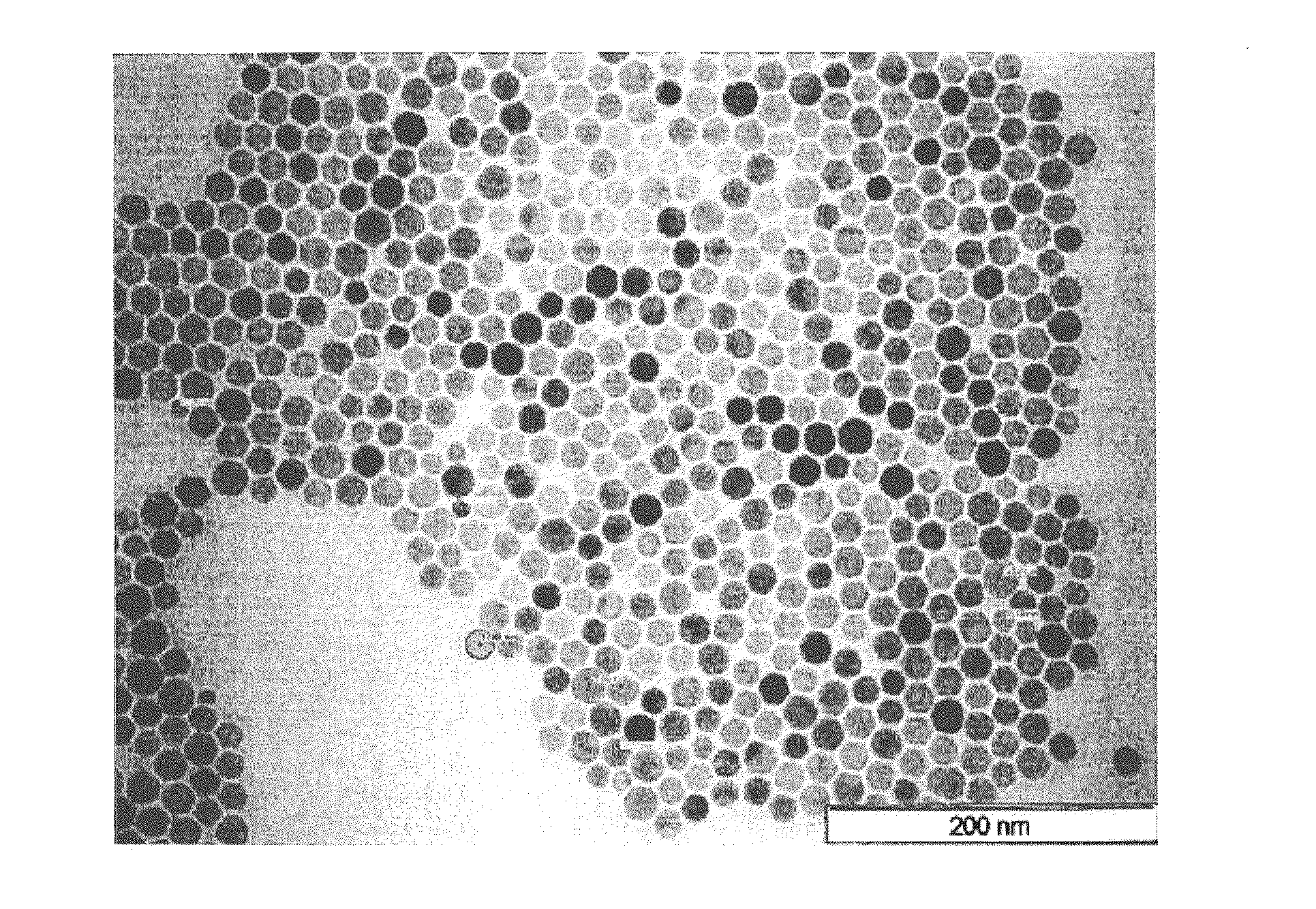 MRI contrast agent containing composite particles