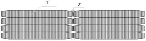 Bearing structure member used for wind power blade and preparation method thereof