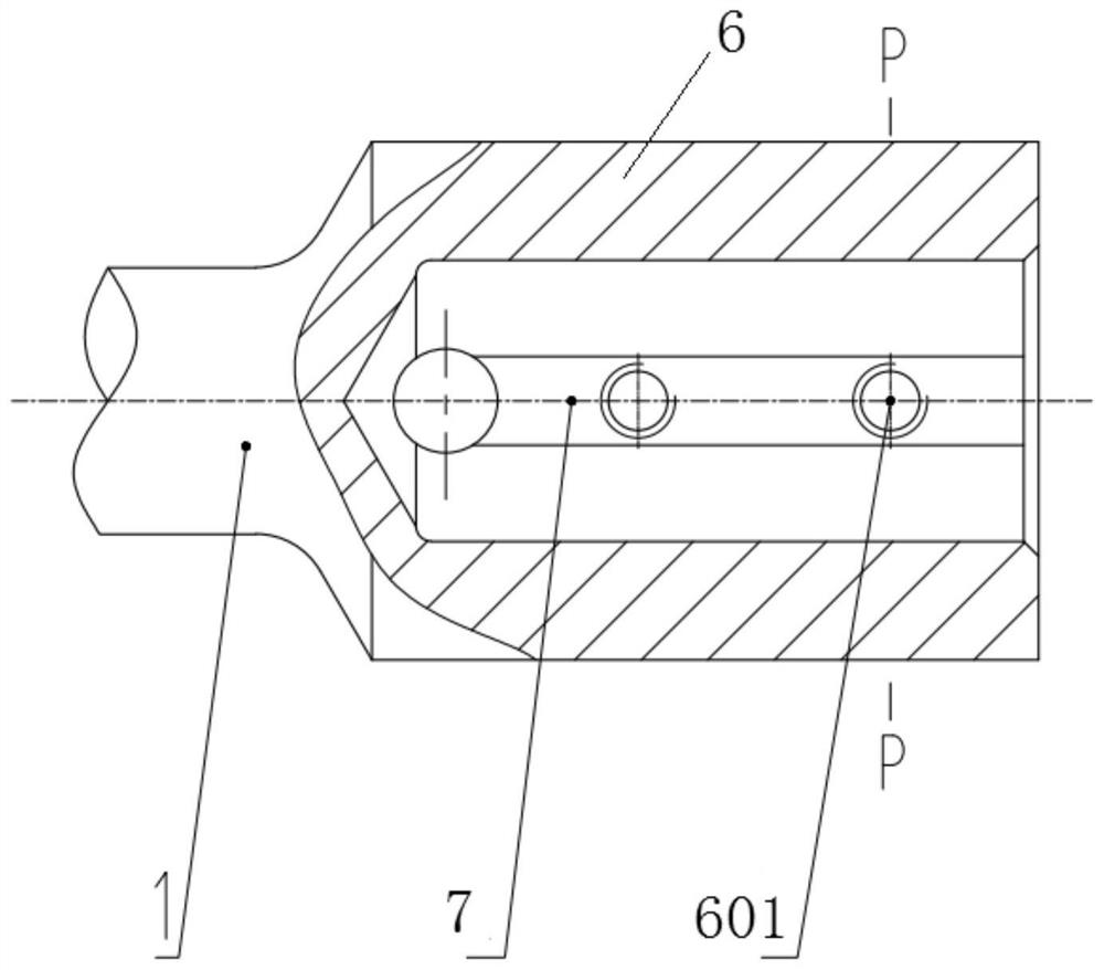 Pump shaft structure