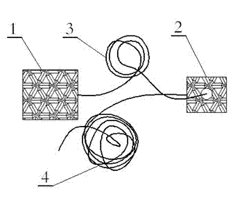 Method and device for detecting geological flaws at bottom of foundation pile holes through geological radar