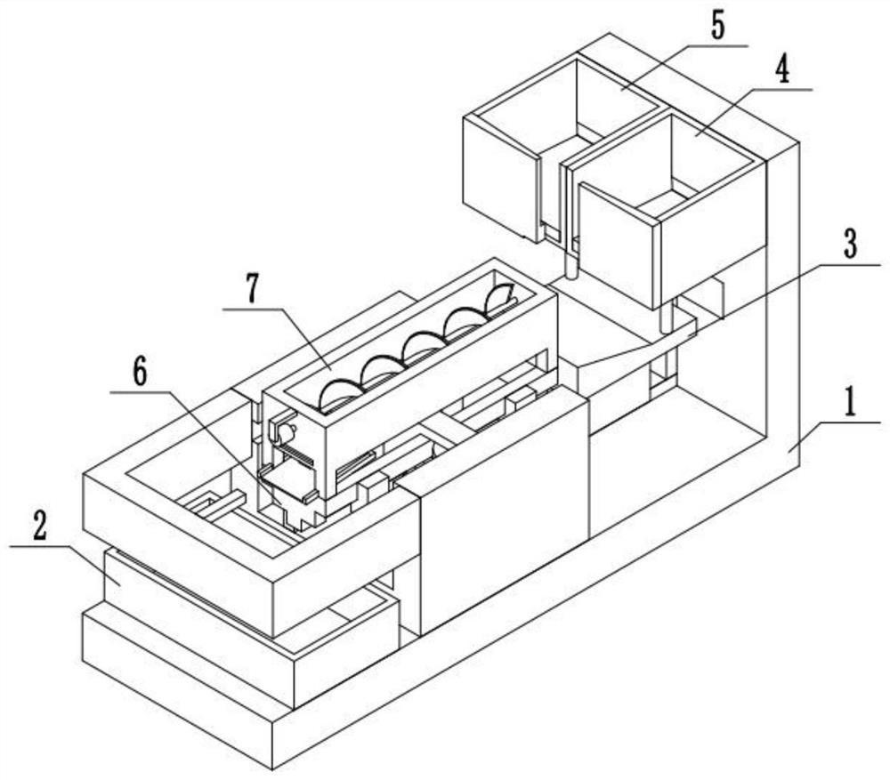 Fertilizer seed stirring device for agricultural planting