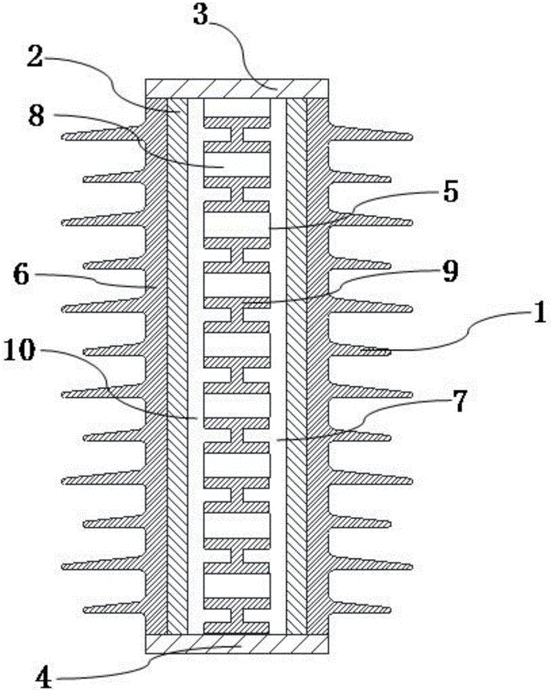 Metal oxide arrester