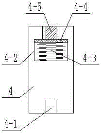 Freezer placement frame with buffer effect