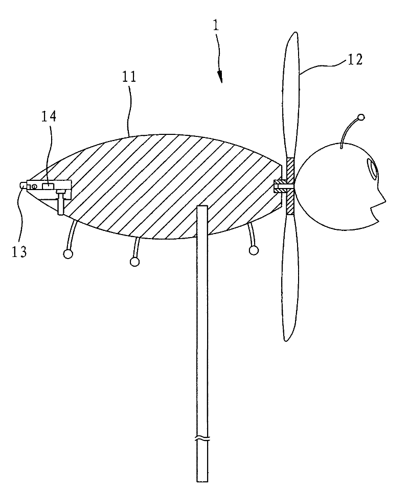 Impeller-type building block assembly