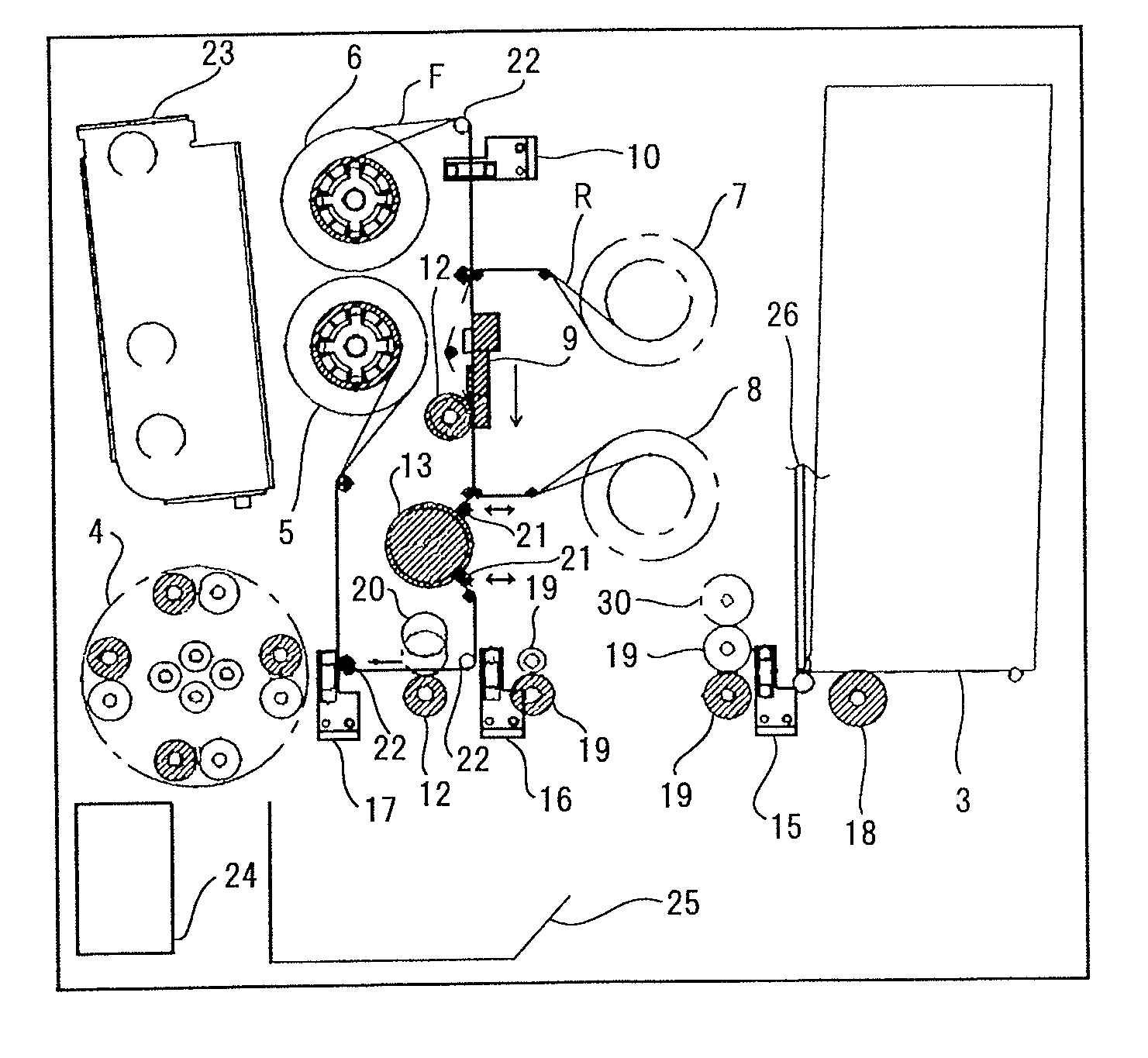 Printing device and printing method