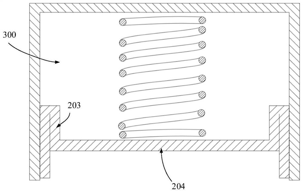 Wall top connecting piece and wall connecting structure