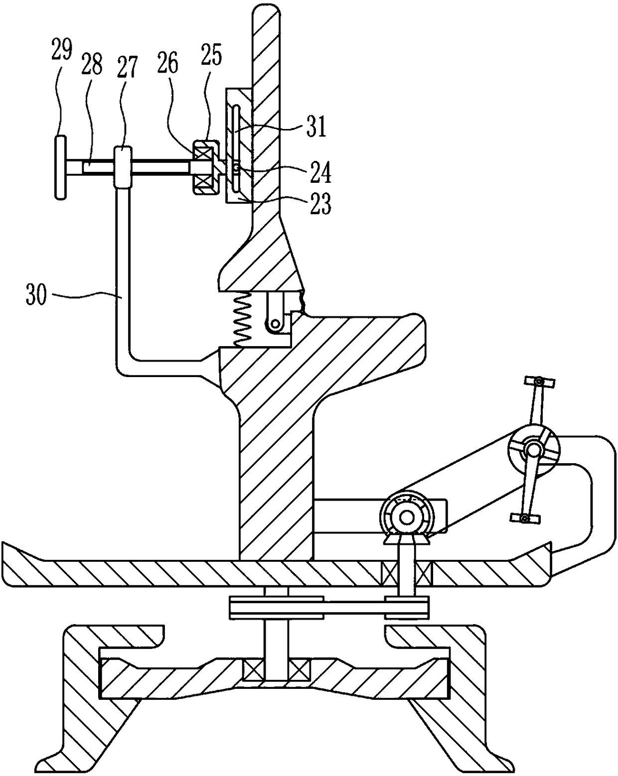 Pedal-type exercising rehabilitation device special for foot-joint patients