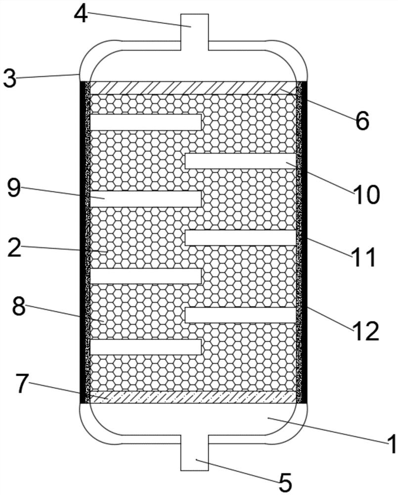 A high-efficiency continuous medicine drying device