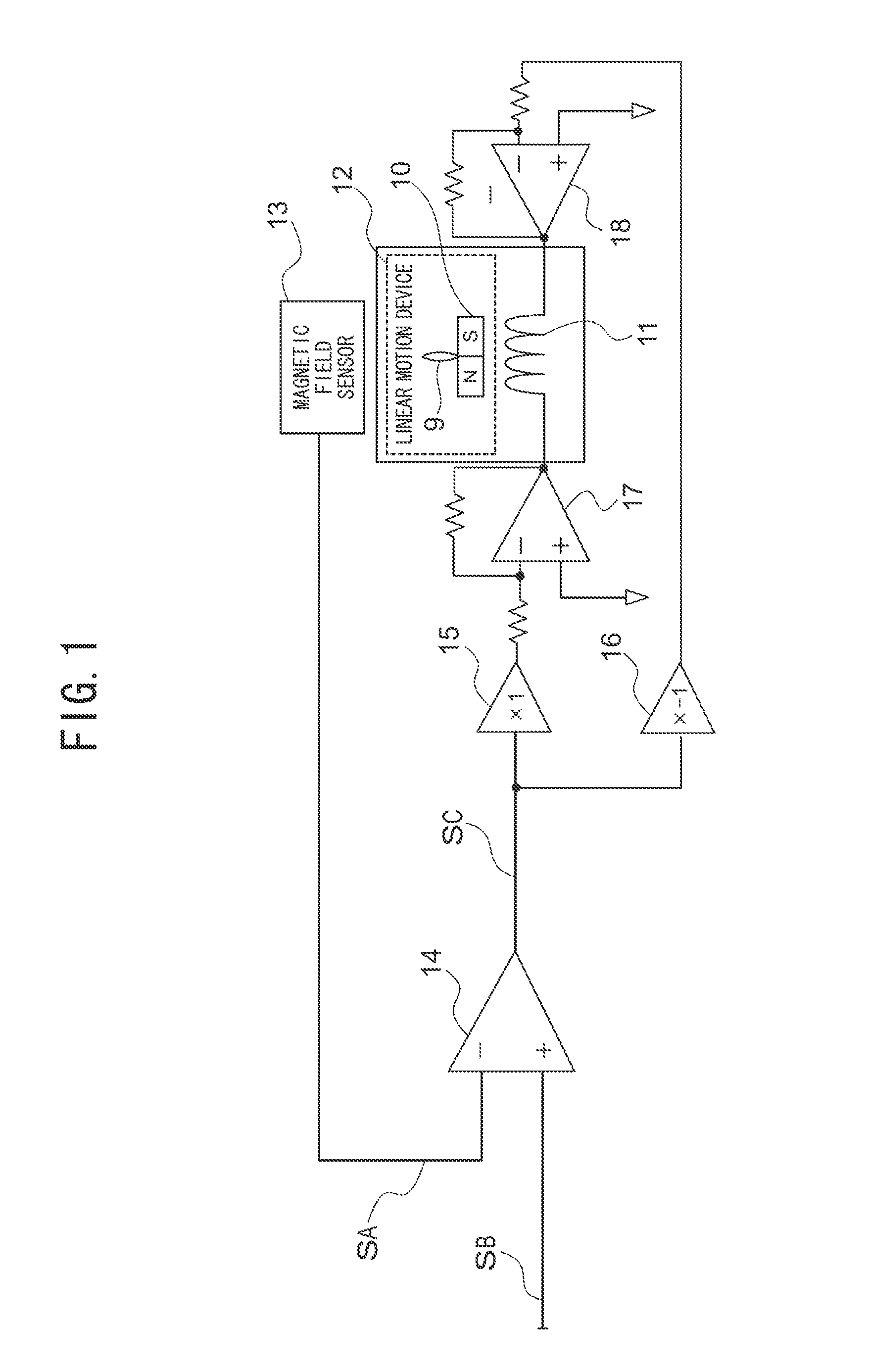 Controller of linear motion device and control method of the same