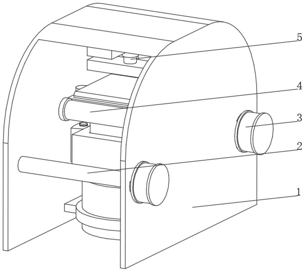 Aluminum-plated film composite paper flattening treatment equipment and treatment method