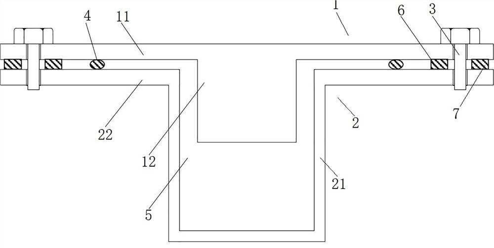 Device and method for testing sealing performance of rubber O-shaped ring