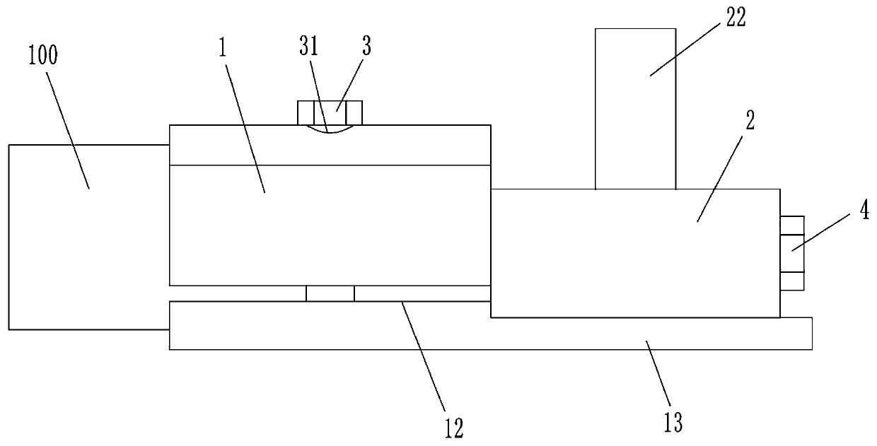 Battery airtightness detection tool