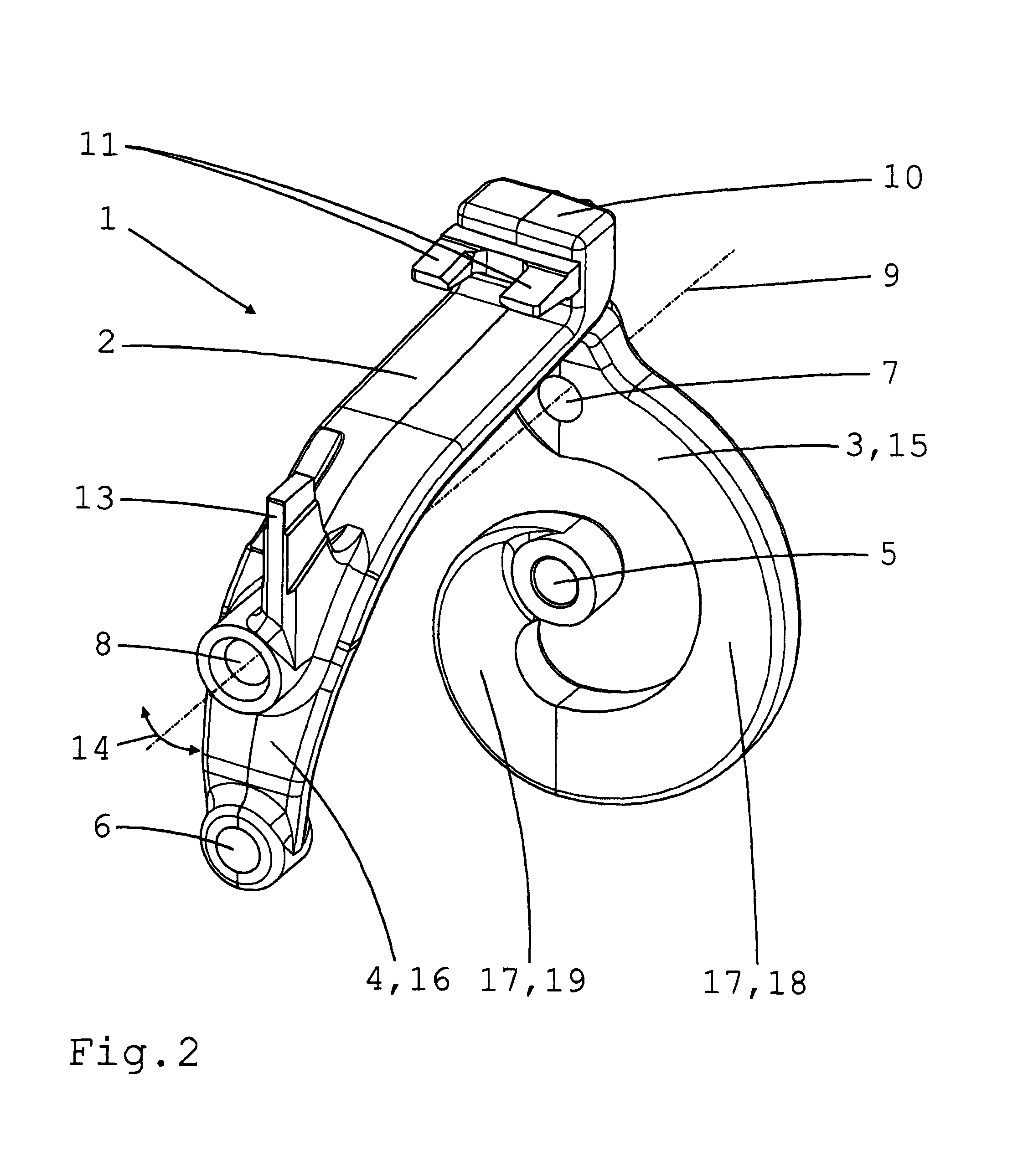 Shifting device for a manual transmission