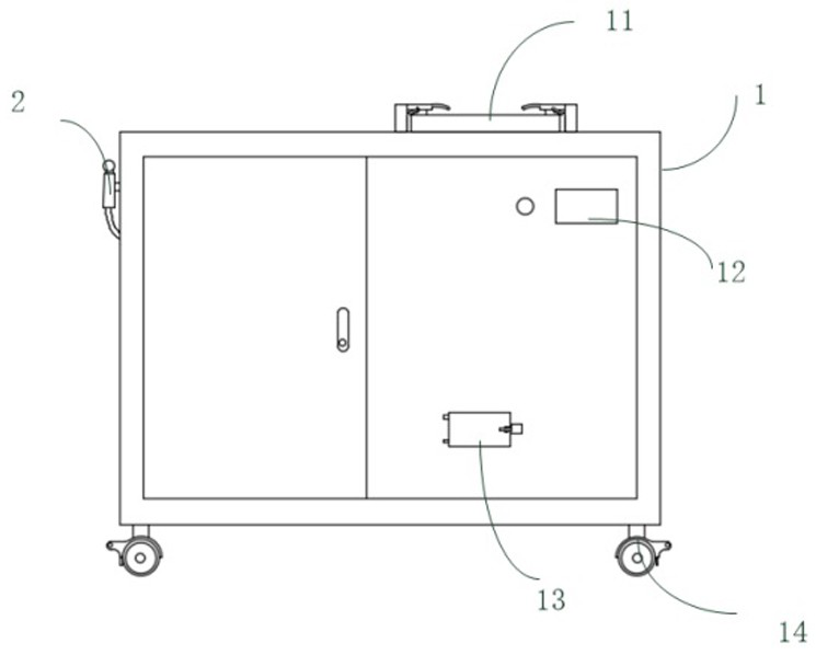 Microbial kitchen waste treatment machine and working method