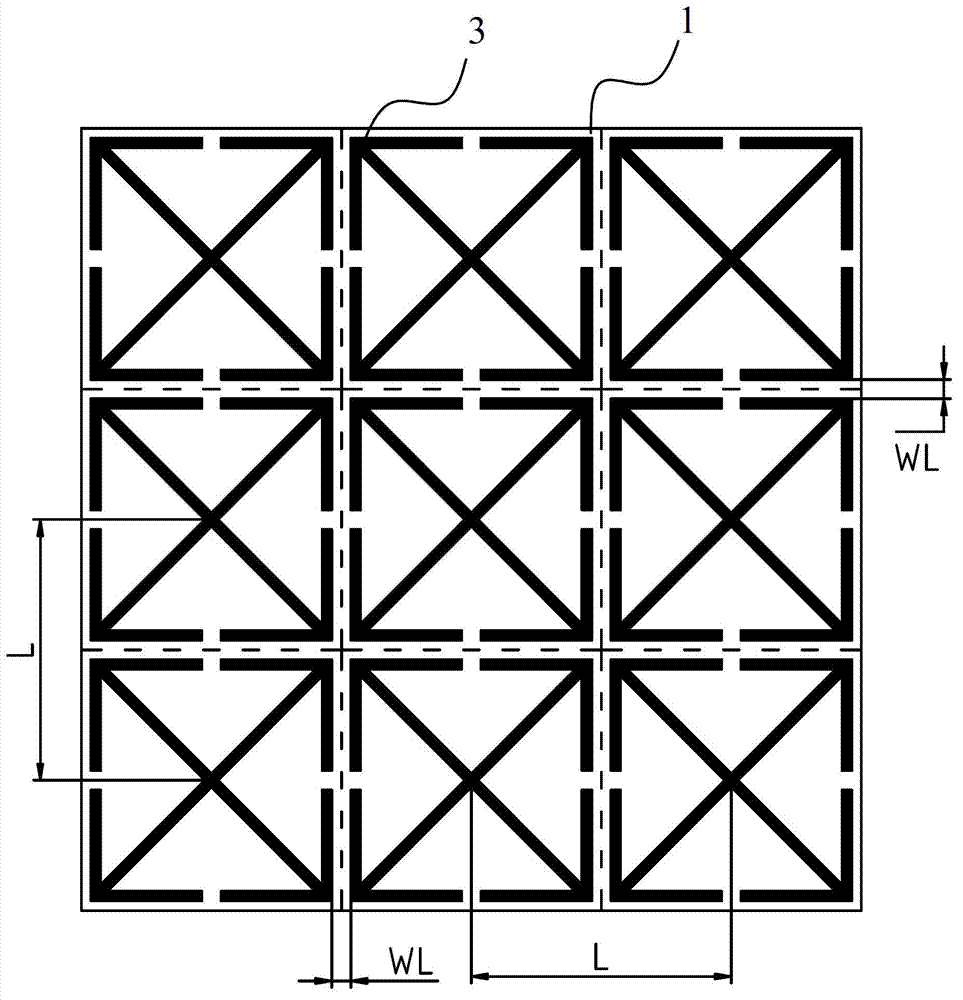 Broadband low-dispersion metamaterial