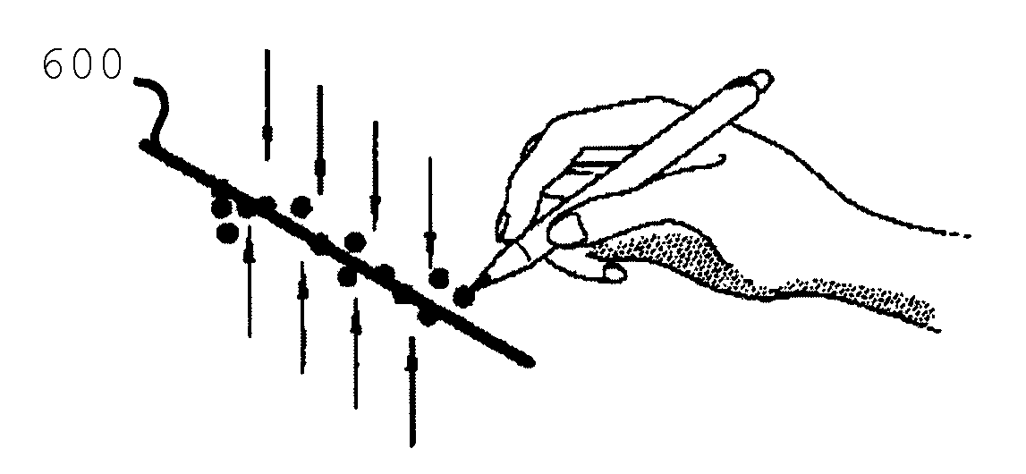 Spatial motion recognition system and method using a virtual handwriting plane