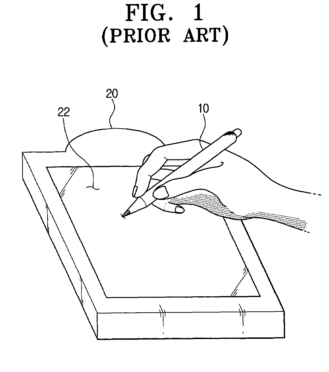 Spatial motion recognition system and method using a virtual handwriting plane