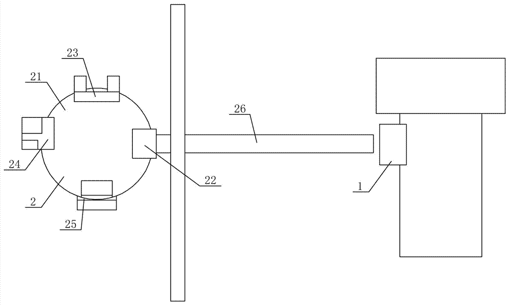 Automatic puncture needle positioner