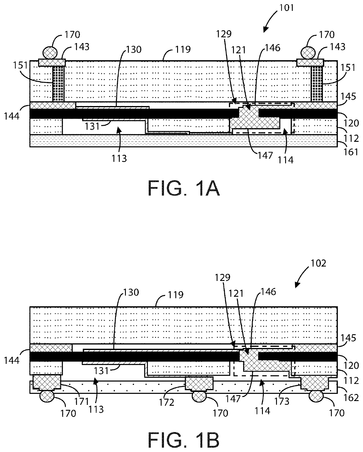 Piezoelectric acoustic resonator with improved TCF manufactured with piezoelectric thin film transfer process