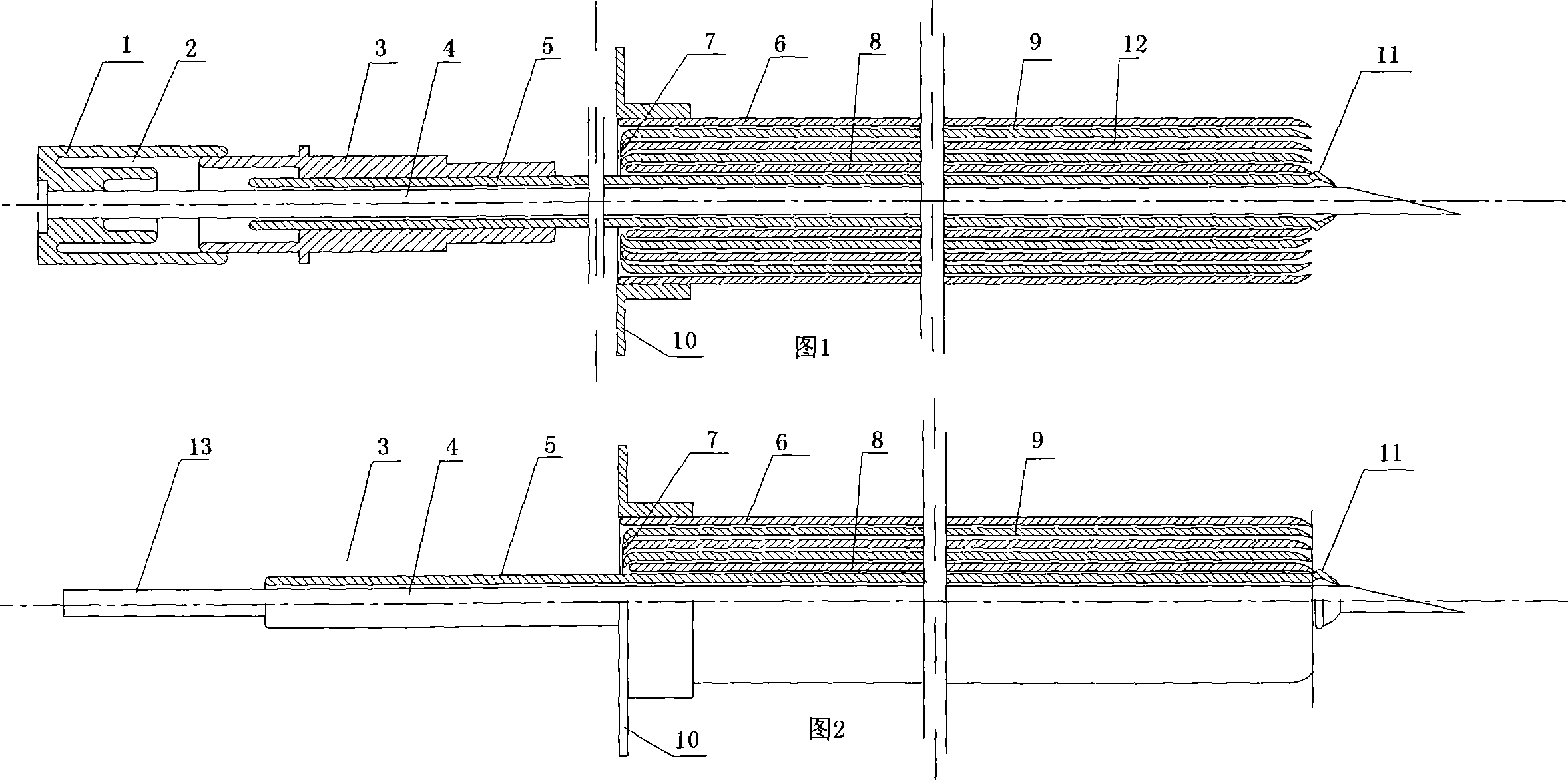 Multi-purpose percutaneous puncture channel-building ostomy draining device