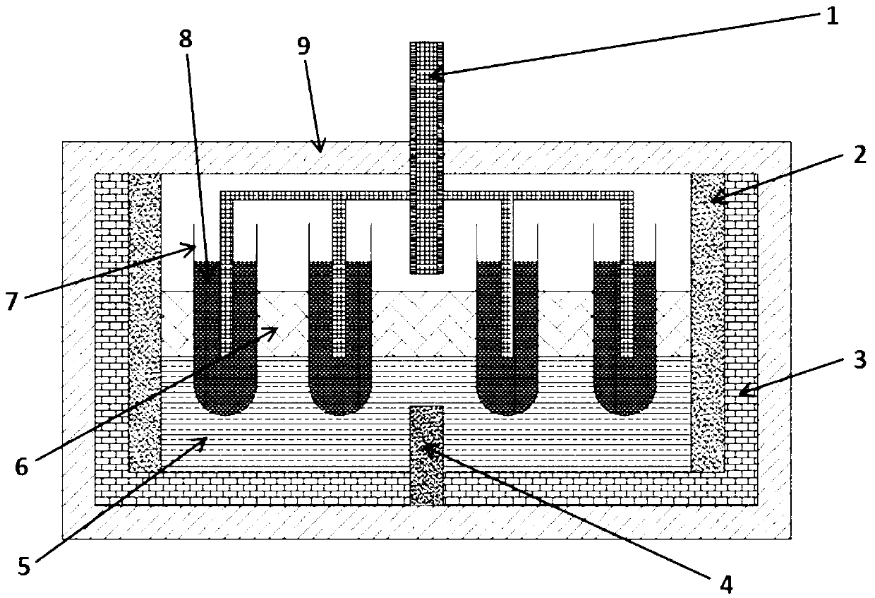 Liquid energy storage battery monomer structure with floating body electrolytes