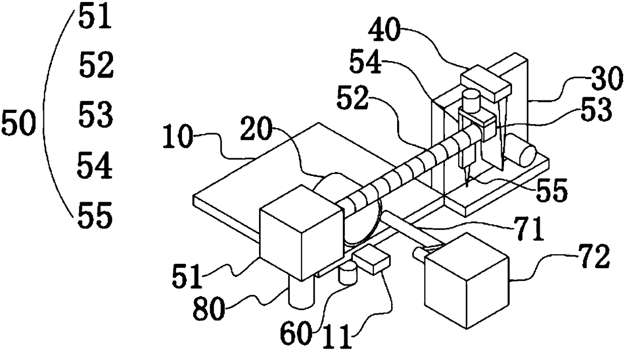 A ham sausage bridle binding device