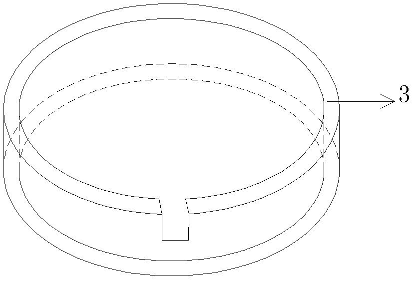 Device used in rock and soil test for improving testing accuracy of micro earth pressure cell