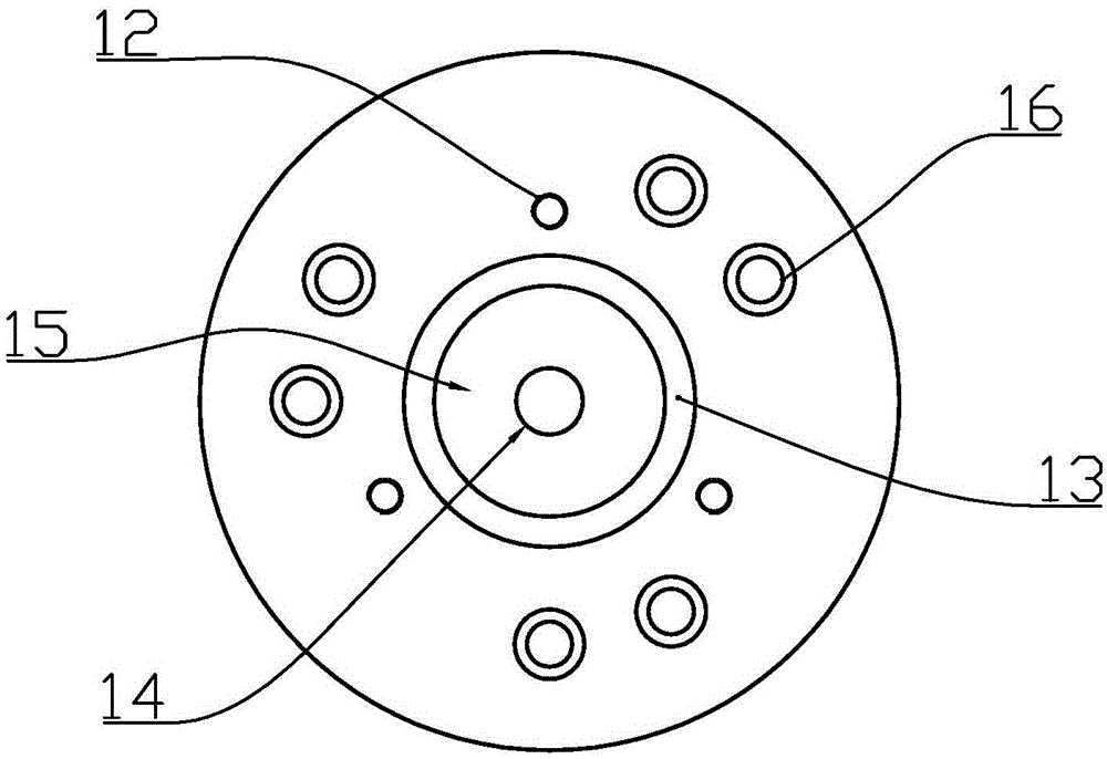 Outward expansion type clamp for bearing ring