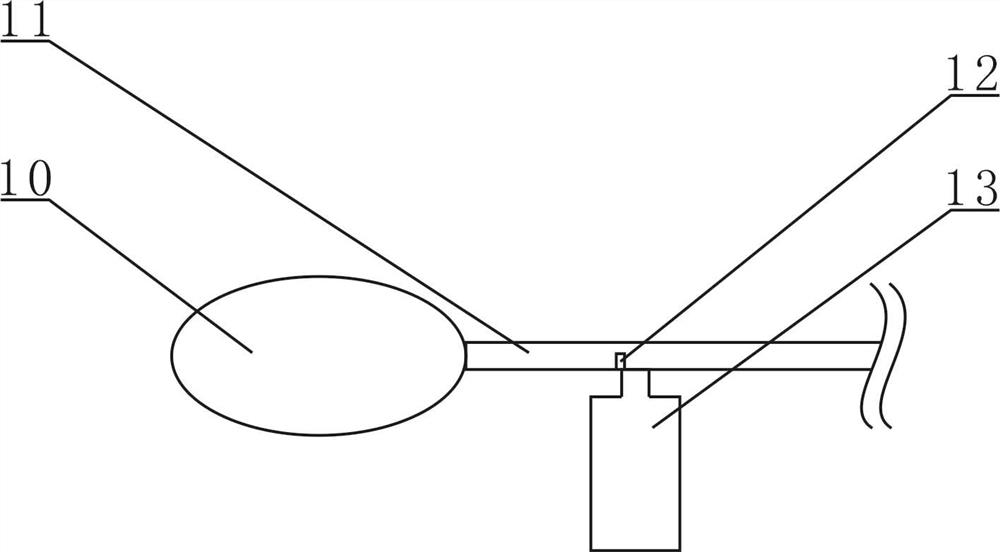 Swallowing rehabilitation device for patient with cerebral infarction