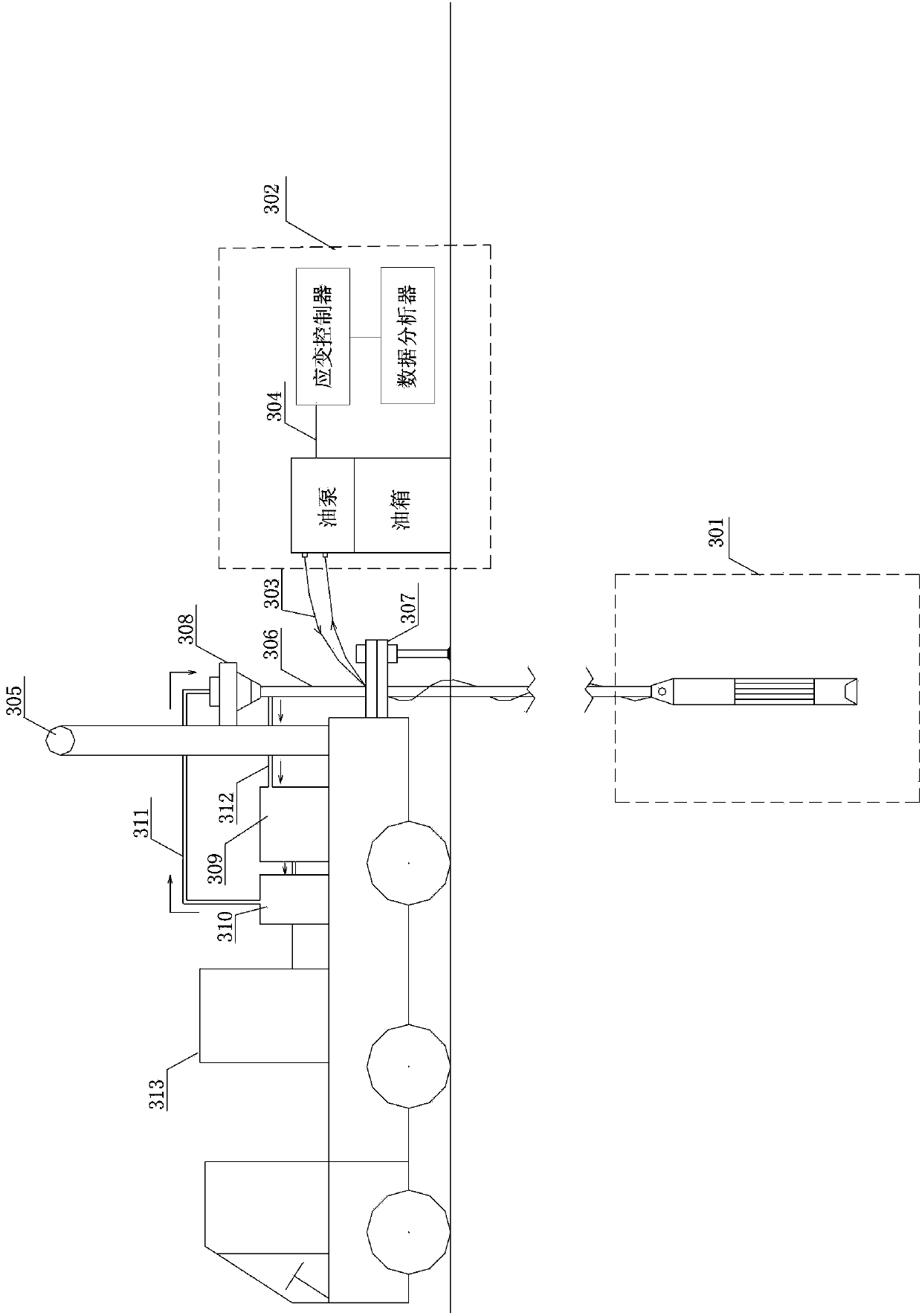 Pre-boring pressure meter, self-boring pressure meter and self-boring pressure metering equipment