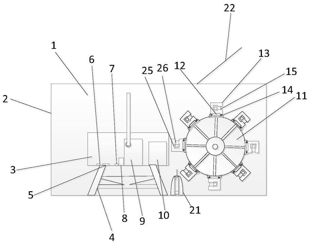 Method and device for detecting and treating wastewater discharge flow direction