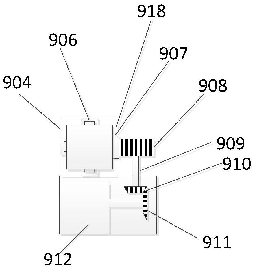 Method and device for detecting and treating wastewater discharge flow direction