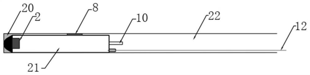 Stress and acoustic emission integrated sensor for homologous monitoring, monitoring method, installation method