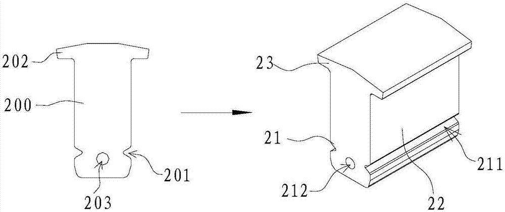 Winding stator structure and motor