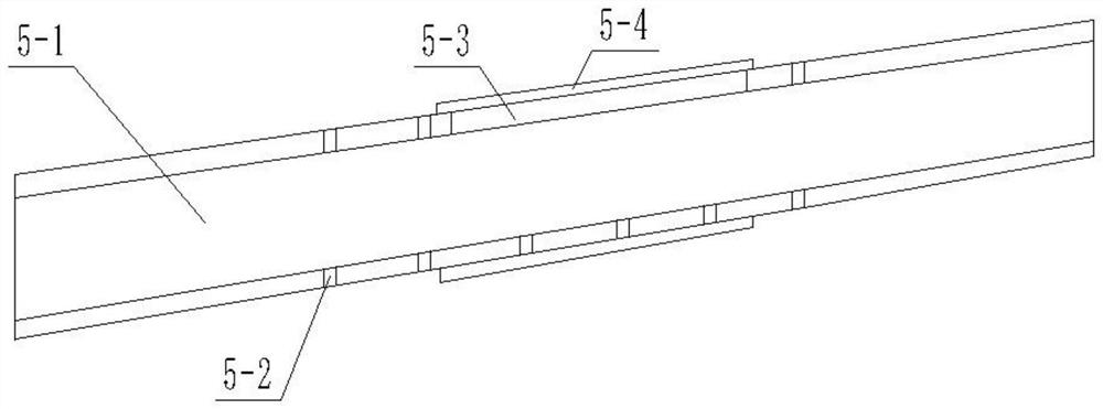 A municipal drainage ditch and its construction method