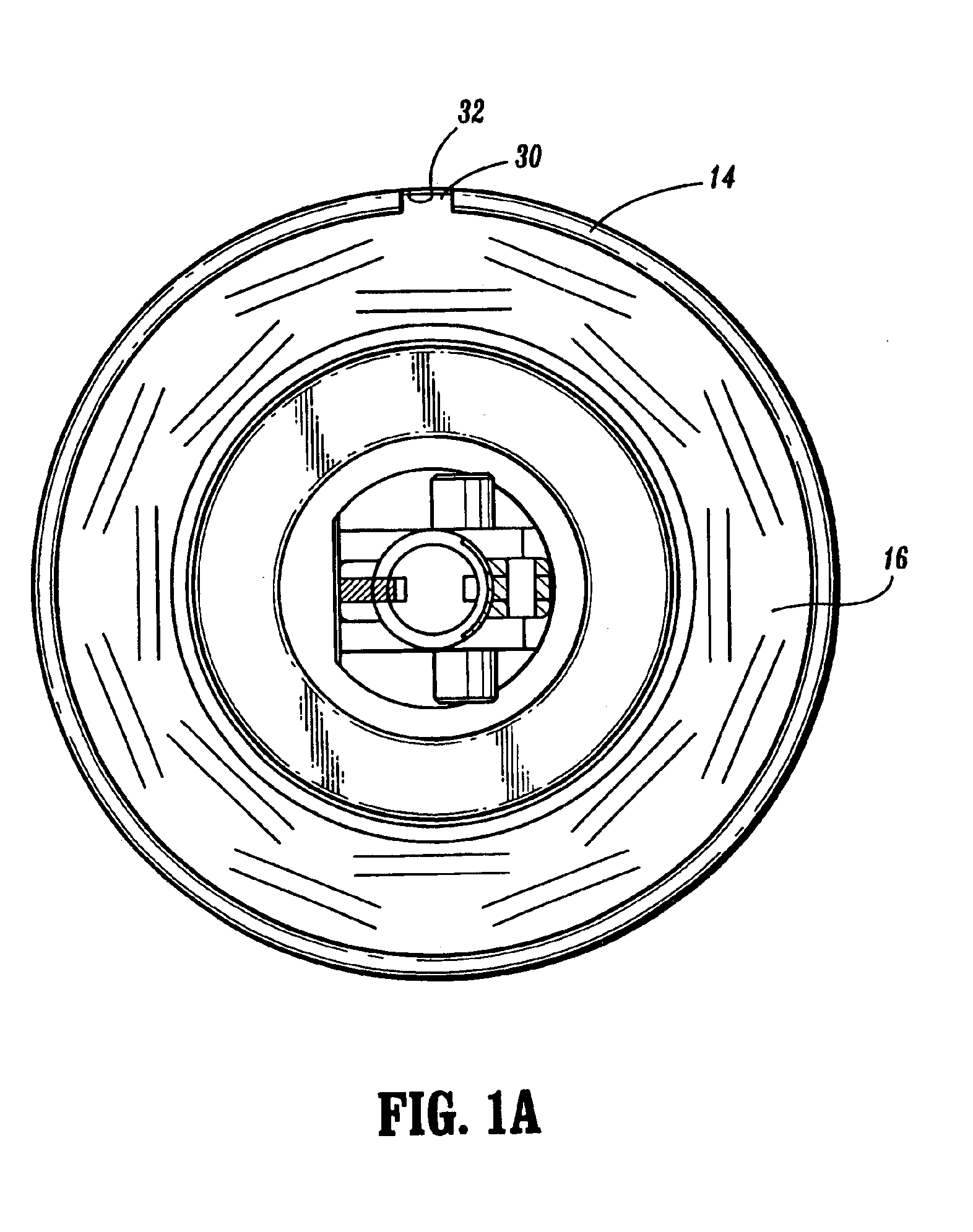 Tilt top anvil for a surgical fastener device