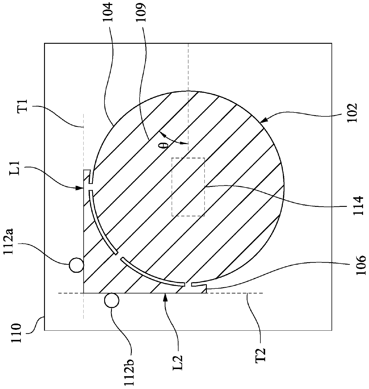 Setting method of polarizer and display panel using the polarizer