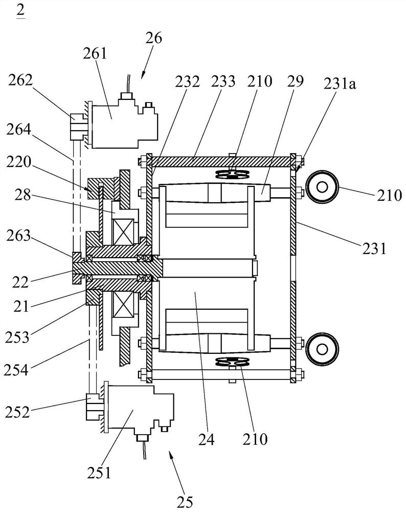 Power back-twisting pay-off machine