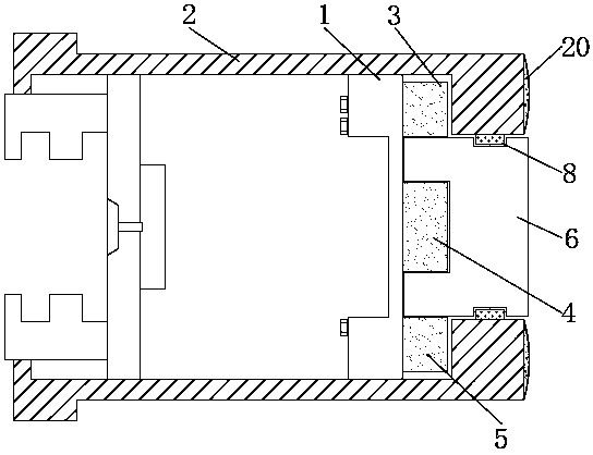 Non-pressurized tool changing device with accurate positioning function