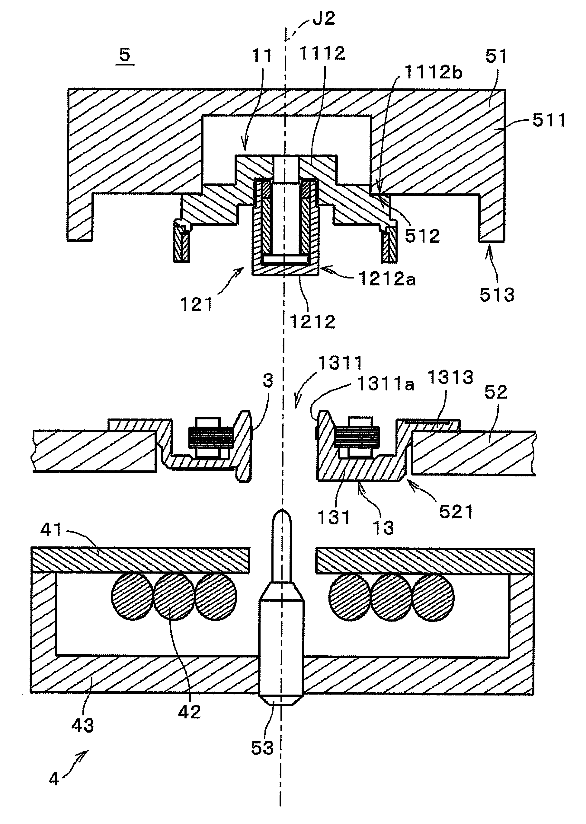 Manufacturing method for motor