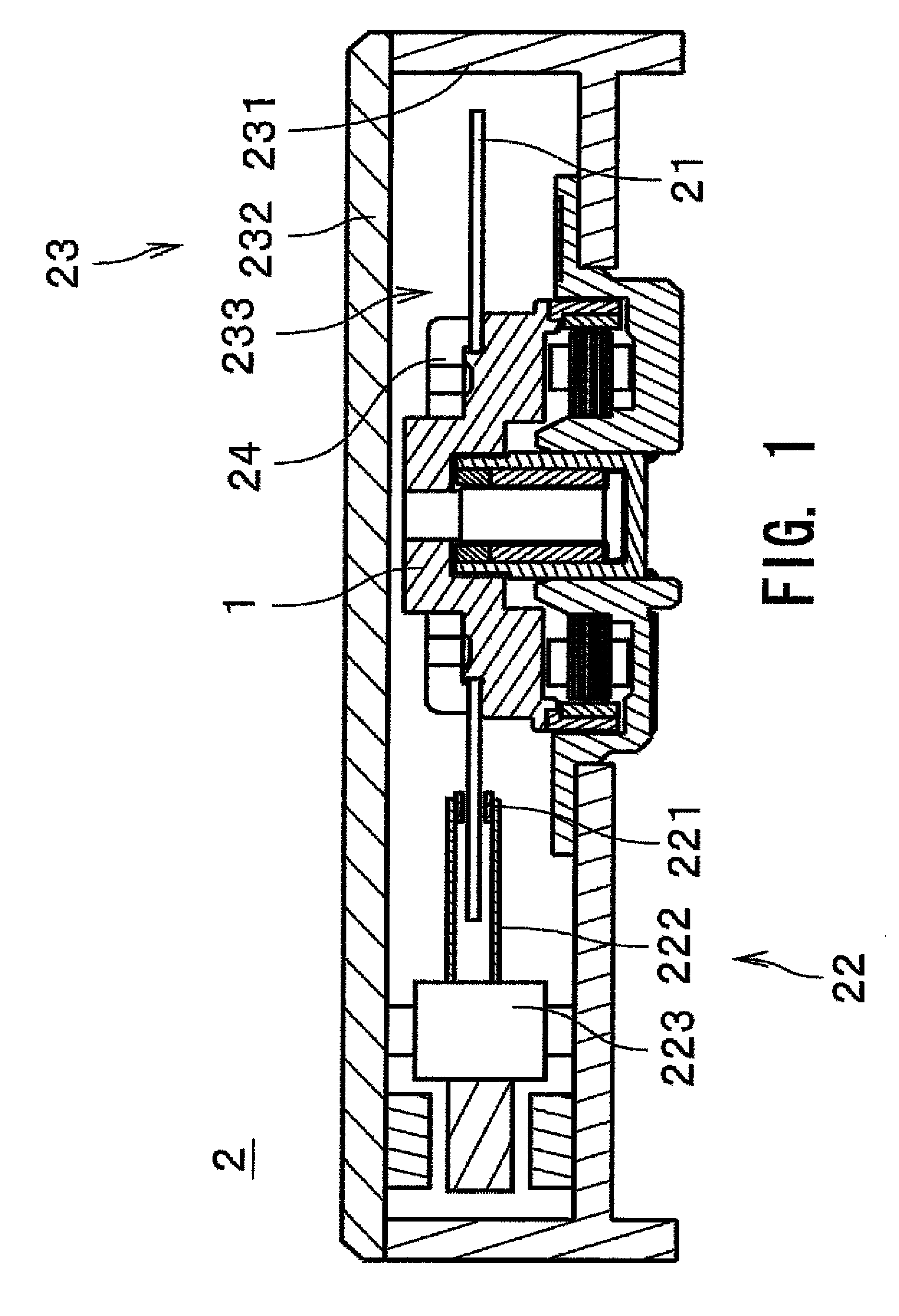 Manufacturing method for motor